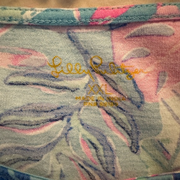 Plus-Sized Lilly Pulitzer dress with long sleeves, size XXL (18-20) - Picture 2 of 2